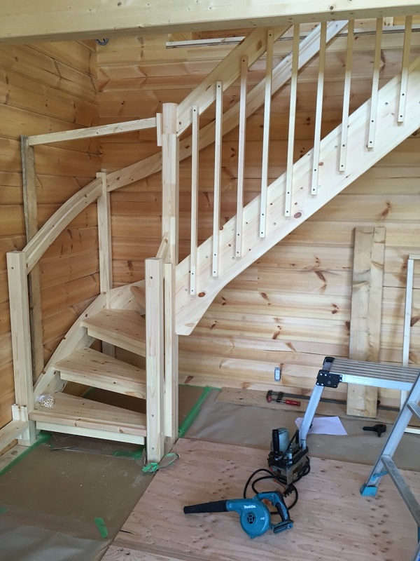 室内木工事　階段　キグミ (2)